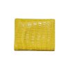 CROCODILE BELLY LEATHER SHORT TRI-FOLD WALLET : CW33SS03AY