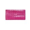 Crocodile Tail Belly Leather Long Bi-fold Card Wallet : CW22BTSMCARDMX