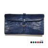 CROCODILE HORNBACK LEATHER CLUTCH CROSS-BODY BAG : CLB0022HKR