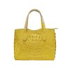 CROCODILE HORNBACK LEATHER HANDBAG : CLB0209HT