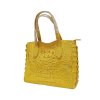 CROCODILE HORNBACK LEATHER HANDBAG : CLB0209HT