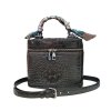 CROCODILE HORNBACK LEATHER HANDBAG : CLB0671HMX