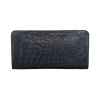 Crocodile Belly Leather Long Medium Zipped Wallet : CW01SLขอบSR