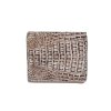 CROCODILE HORNBACK LEATHER SHORT BI-FOLD WALLET : CW22HKS1MX