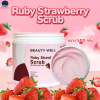 สครับสตรอว์เบอร์รี่ Ruby Strawberry สูตรผิวใสกลิ่นหอมหวาน สครับผิวขาว