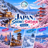 Japan Snow & Sakura Private Tour 5D4N – Tokyo, Kawagoe, Naeba & Mt. Fuji