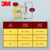 3M Coverall size chart 4500, 4510, 4520, 4545, 4570