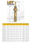 Hammer Drive Anchor Bolt Steel, Zinc plated, Size M16, M20