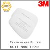 3M Particulate Filter 5N11 N95 QTY 1 Pair Applicable with 6001, 6002, 6003, 6004, 6005, 6006 and filter Retainer 501