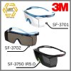 3M SF3700 SGAF series SF3701 , SF3702, SF3750 แว่นเซฟตี้ครอบแว่นสายตา แว่นนิรภัย Secure Fit เคลือบ Scotchgard ป้องกันฝ้า