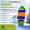PT100 Temperature Transmitter: RS485 Modbus-RTU Isolated Acquisition Module