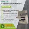 High-Precision S-Type Tension and Pressure Weighing Sensor (Load Cell)