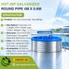 7,000L Galvanized Steel Prefabricated Fish Pond (4m diameter,0.6 m height, 7,000L capacity)