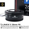 Lumix S 26mm F8