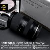 Tamron 28-75mm F2.8 Di III VXD G2