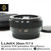 Lumix 20mm F1.7 ASPH