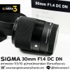 SIGMA 30mm F1.4 DC DN