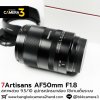 7Artisans AF50mm F1.8