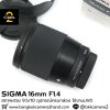 Sigma 16mm F1.4 DC DN