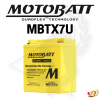 แบตเตอร์รี่ MOTOBATT MBTX7U
