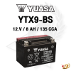 แบตเตอร์รี่ YUASA YTX9-BS