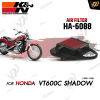 Air Filter K&N HA-6088 For VT600C SHADOW