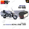 Air Filter K&N YA-1595 For ROYAL STAR 1300