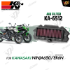 Air Filter K&N KA-6512 For NINJA650/ER6N