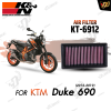 กรองอากาศ K&N KT-6912 สำหรับ Duke 690