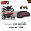 Air Filter K&N TB-6713 For STREET TRIPLE R 675