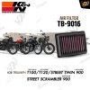 Air Filter K&N TB-9016 For T100/T120/STREET TWIN900