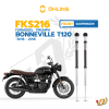 ชุดสปริงโช๊คหน้า OHLINS FKS 216 สำหรับ TRIUMPH BONNEVILLE T120