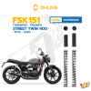 ชุดสปริงโช๊คหน้า OHLINS FSK 151 สำหรับ TRIUMPH STREET TWIN 900