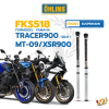 ชุดสปริงโช๊คหน้า OHLINS FKS 518 สำหรับ YAMAHA TRACER900/MT09/XSR900 21+