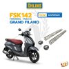 ชุดสปริงโช๊คหน้า OHLINS FSK 142 สำหรับ YAMAHA GRAND FILANO