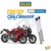 ชุดสปริงโช๊คหน้า OHLINS FSK129 สำหรับ HONDA CB650F/CBR650F