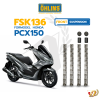 ชุดสปริงโช๊คหน้า OHLINS FSK136 สำหรับ HONDA PCX150