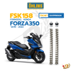 ชุดสปริงโช๊คหน้า OHLINS FSK158 สำหรับ HONDA FORZA350