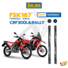 ชุดสปริงโช๊คหน้า OHLINS FSK167 สำหรับ HONDA CRF300L/RALLY