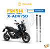 ชุดสปริงโช๊คหน้า OHLINS FSK514  สำหรับ HONDA X-ADV750