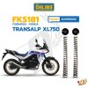 ชุดสปริงโช๊คหน้า OHLINS FKS181 สำหรับ HONDA TRANSALP XL750