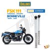 ชุดสปริงโช๊คหน้า OHLINS FSK 111 สำหรับ TRIUMPH BONNEVILLE