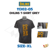 เสื้อ T-SHIRT GRAY OHLINS SIZE-XL 11302-05