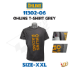 เสื้อ T-SHIRT GRAY OHLINS SIZE-XXL 11302-06