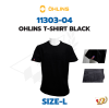 เสื้อ T-SHIRT BLACK OHLINS SIZE-L 11303-04