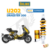 โช๊คหลัง OHLINS IJ202 สำหรับ ITALJET DRRAGSTER 200