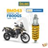 โช๊คหลัง OHLINS BM043 สำหรับ F800GS (08-16)