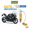 โช๊คหลัง OHLINS KA717 สำหรับ NINJA300/Z300