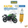 โช๊คหลัง OHLINS KA736 สำหรับ NINJA650/Z650