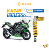 โช๊คหลัง OHLINS KA745 สำหรับ NINJA400